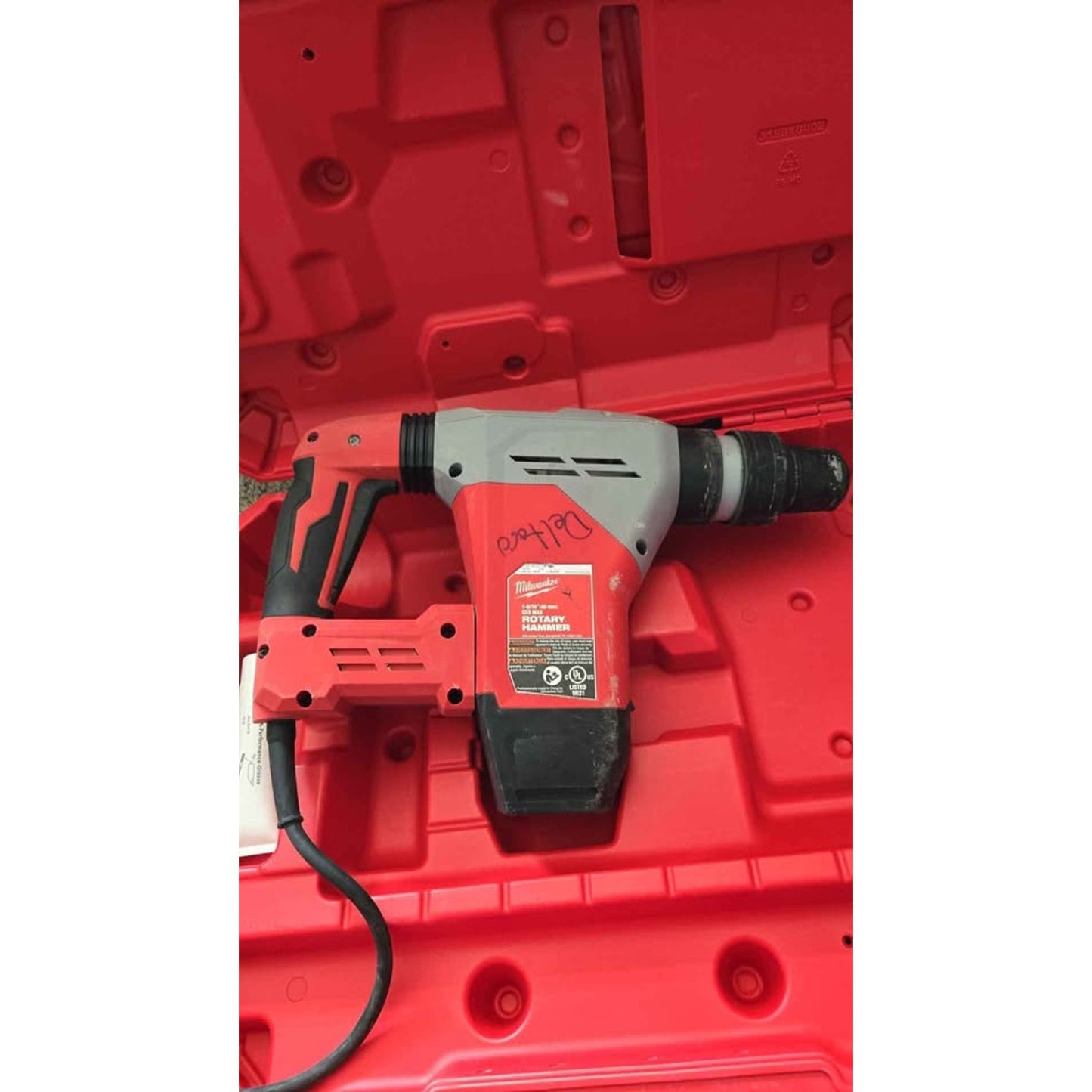 Milwaukee 1-9/16 SDS max rotary hammer drill 5517-20 Good
