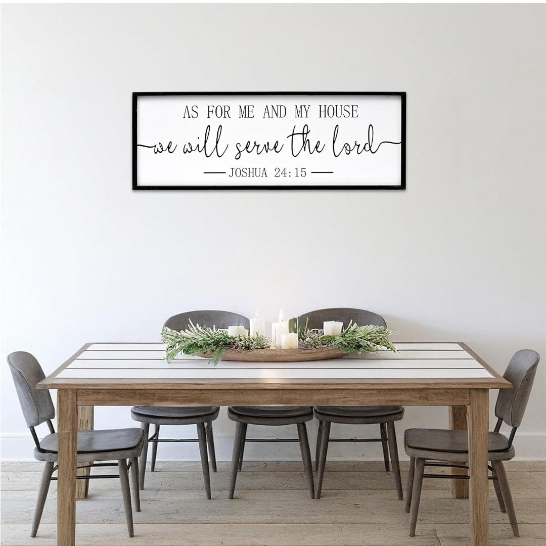 Joshua 24:15 Wall Decor