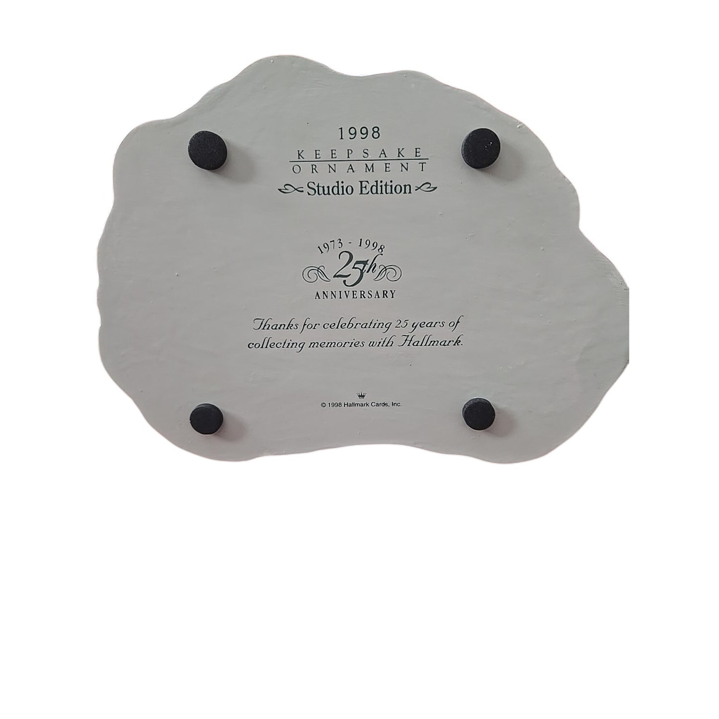 HALLMARK 1998 CHRISTMAS EVE PREPARATIONS Studio Edition 25th Anniversary