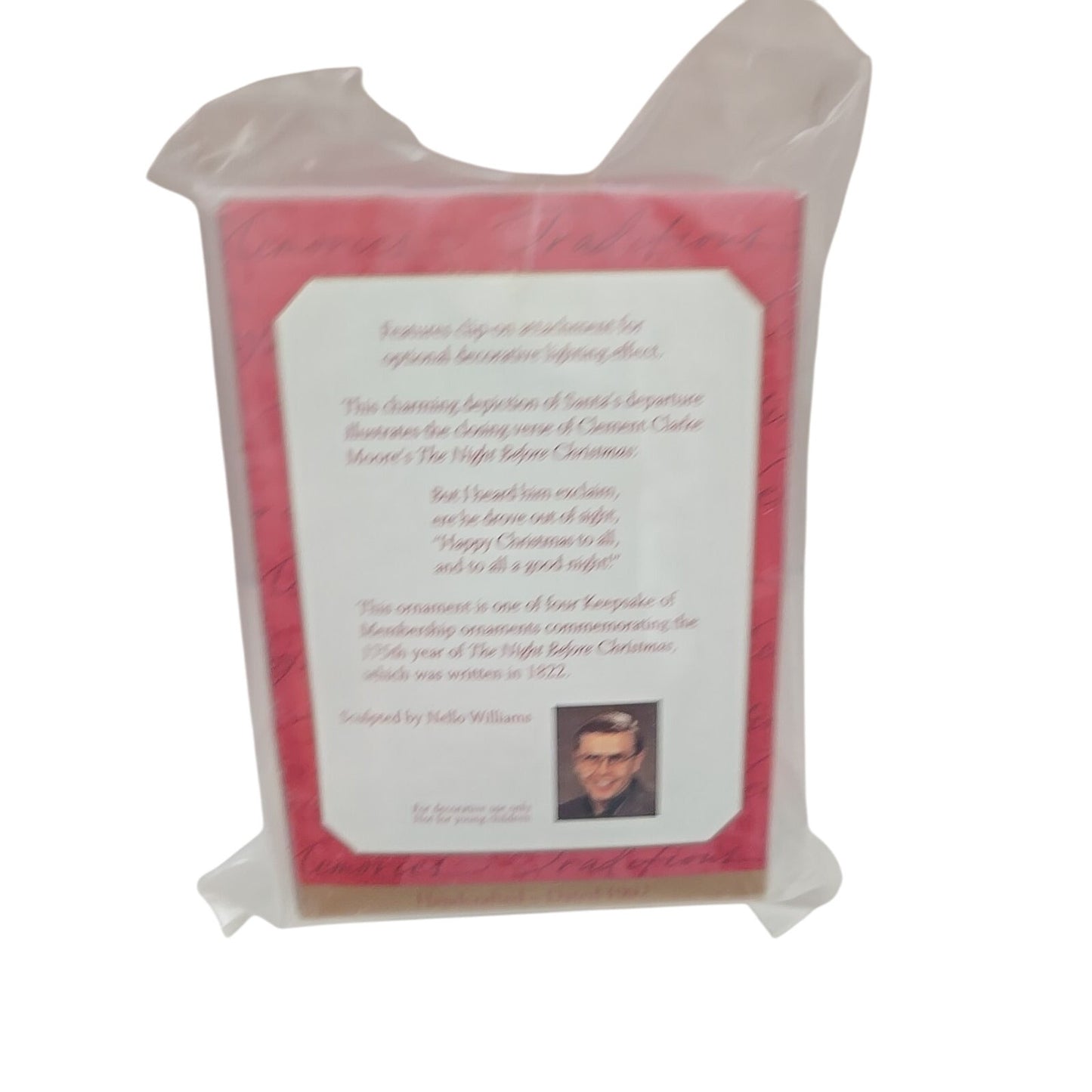 New Hallmark Keepsake Collectors Club Ornaments, Set of 4, Membership Kit 1997