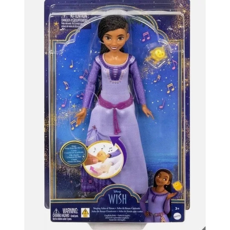 New Disney Wish Movie Asha Of Rosas Doll and Star Figure