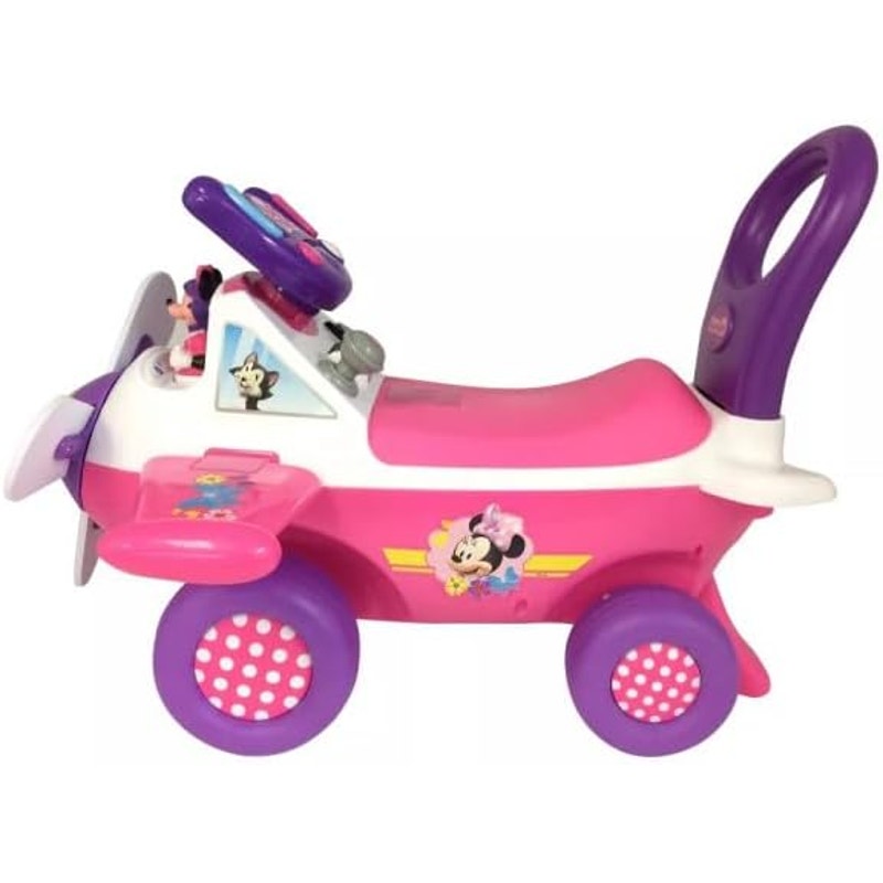 Disney My First Minnie Mouse Plane Toddler Ride-On w/ Lights & Sound NEW