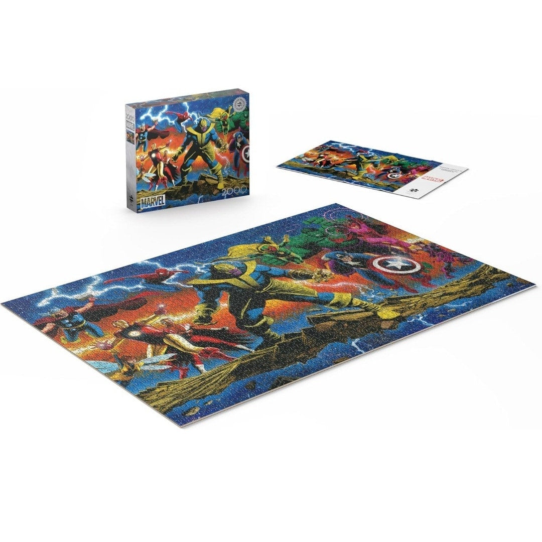 Marvel Thanos Legacy 2000 Piece Jigsaw Puzzle - 38.5x26.5" - Includes Poster - New