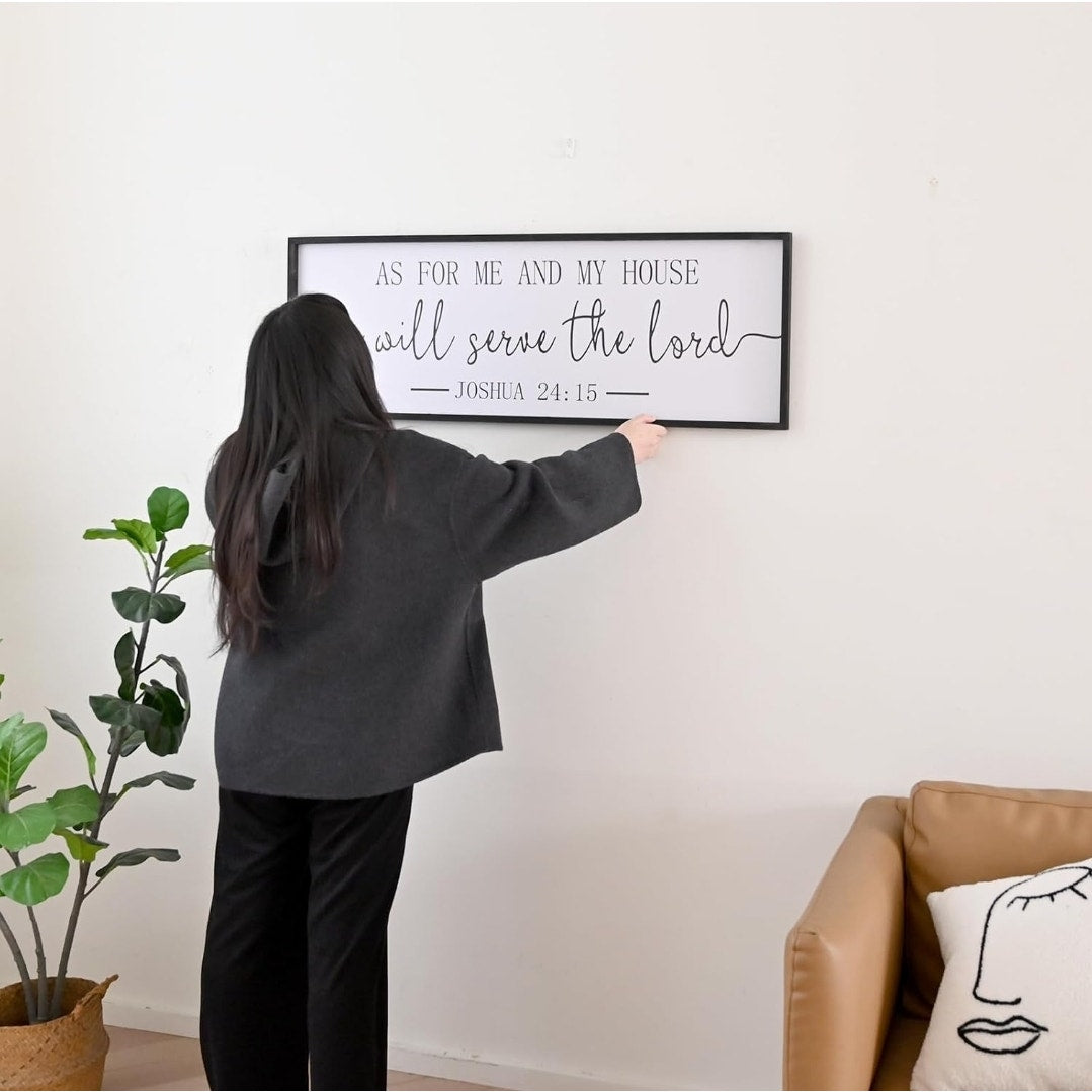 Joshua 24:15 Wall Decor