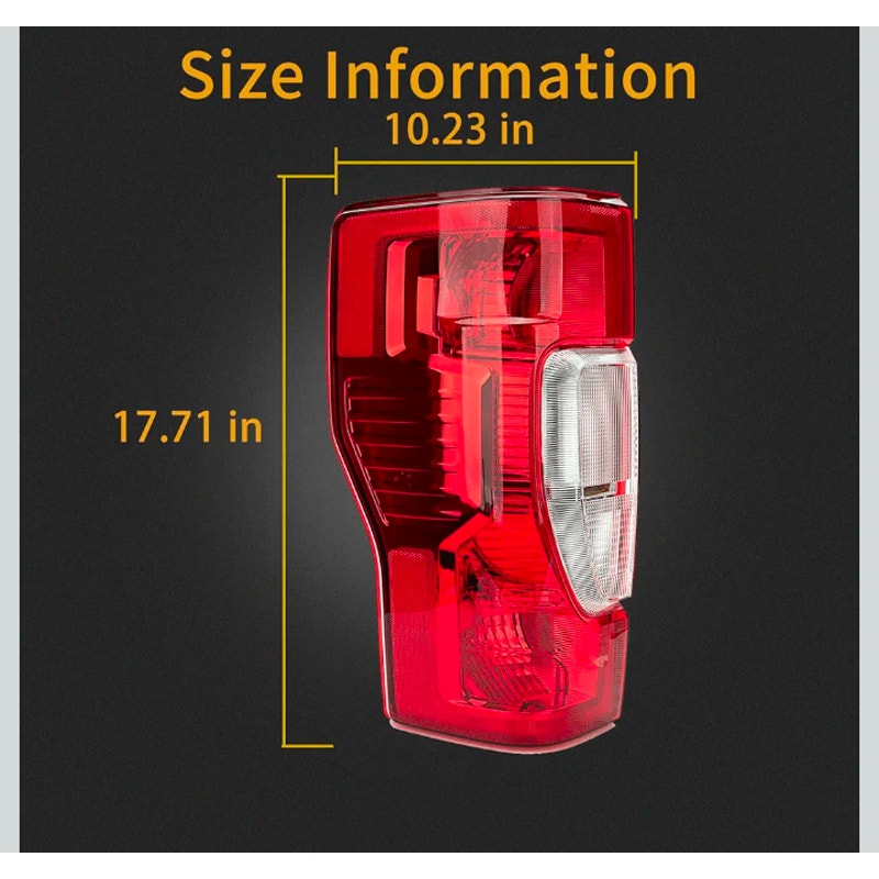 Ford truck Left Driver Side Rear Tail Light Assembly