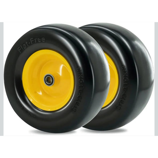 13 x 5.00-6 Tire and Wheel, Flat Free Zero Turn SET OF TWO
