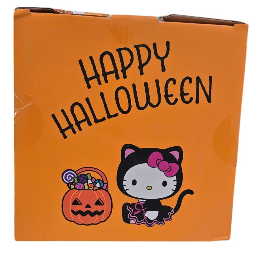 New Halloween Hello Kitty LED Light Up Pumpkin Aroma Fan by Sanrio