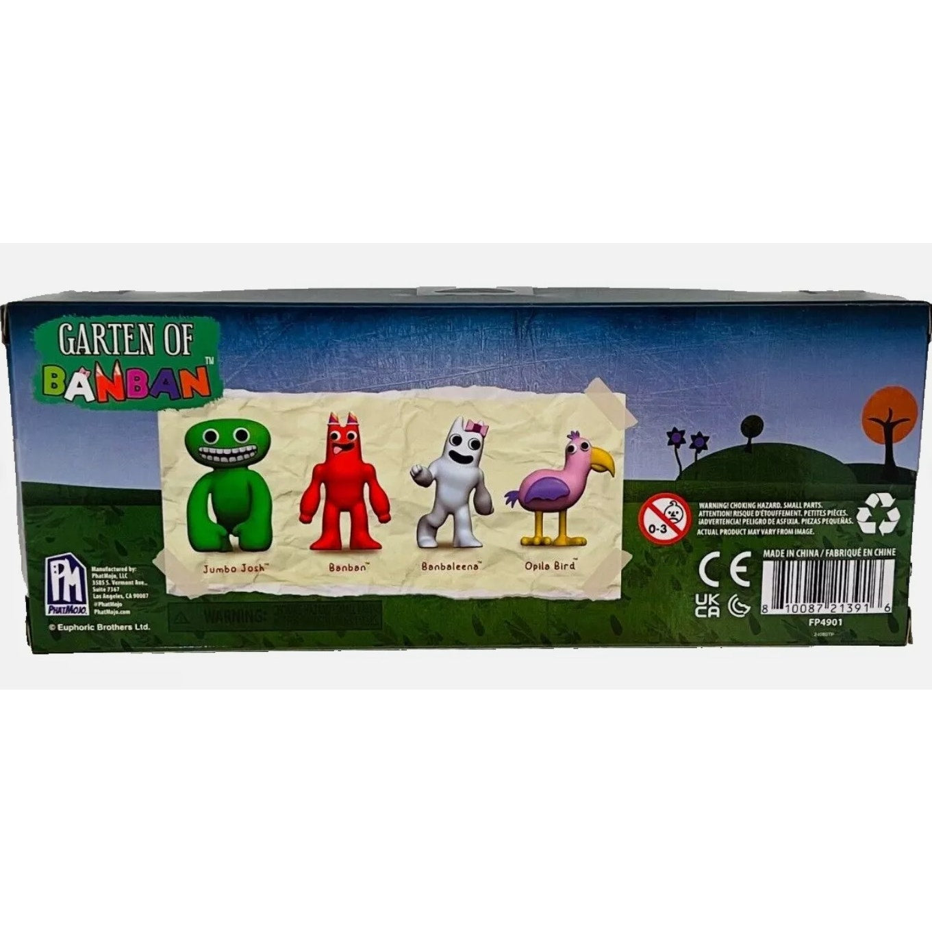Garten Of BanBan MIni Collectible 4 Figure Set Josh Opila Banban Banbaleena