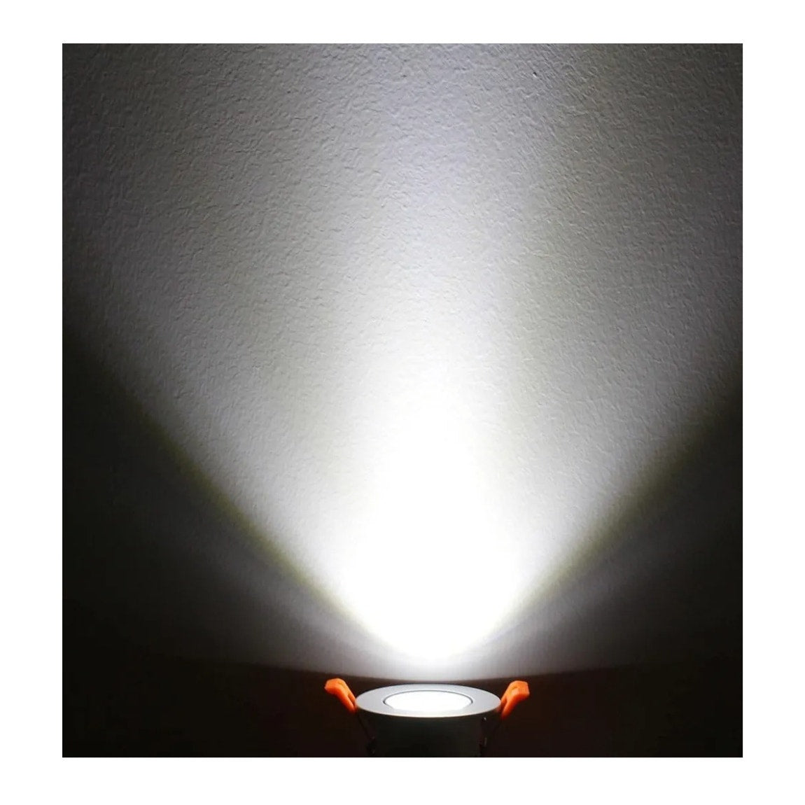 Set of Six, 2 Inch LED Downlight, 3W Recessed Lighting COB Dimmable.