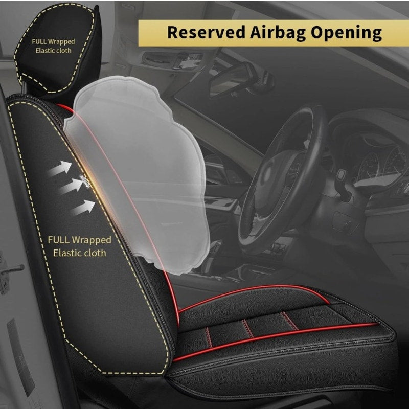 New Seat Covers For Ford Ranger Crew Cab 2019-2025 Front & Back Set