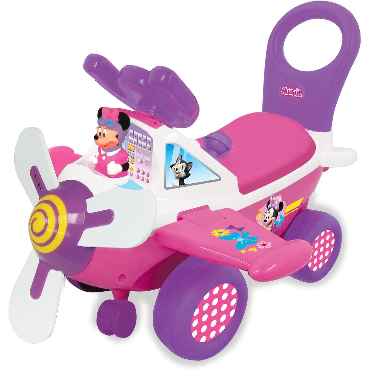 Disney My First Minnie Mouse Plane Toddler Ride-On w/ Lights & Sound NEW