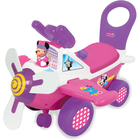Disney My First Minnie Mouse Plane Toddler Ride-On w/ Lights & Sound NEW