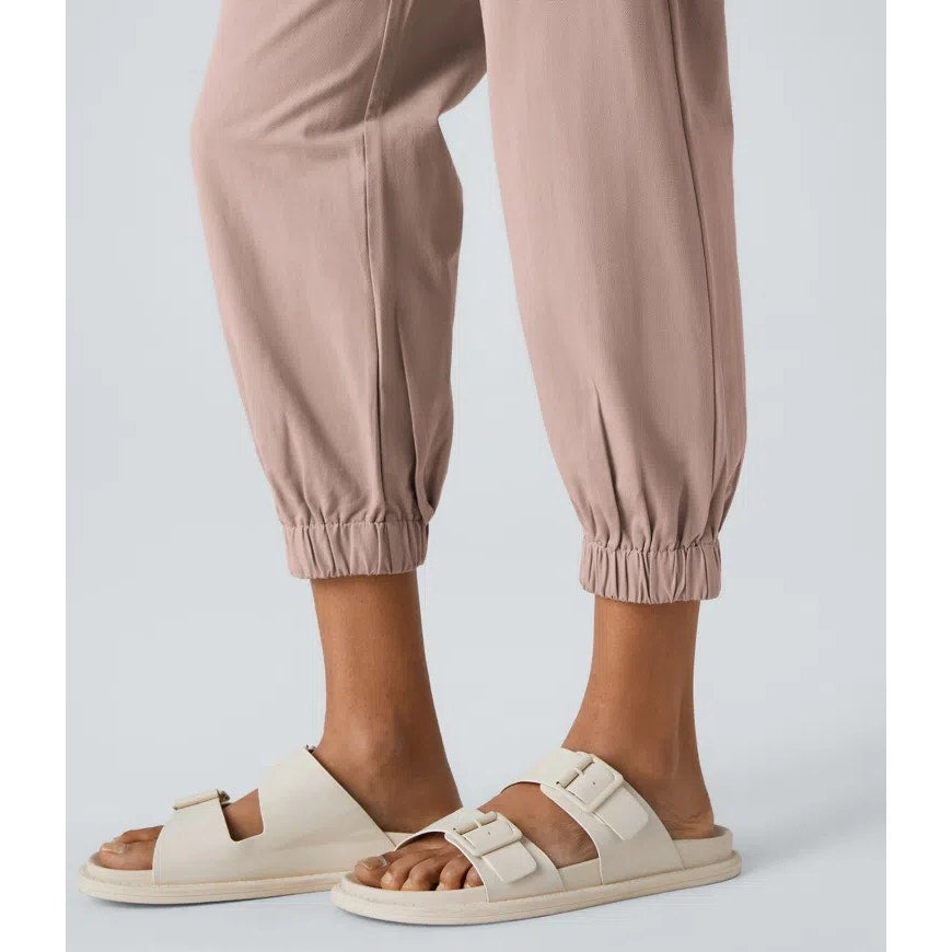 Halara Mid Rise Casual Joggers with Pockets Women's Size L (12-14)