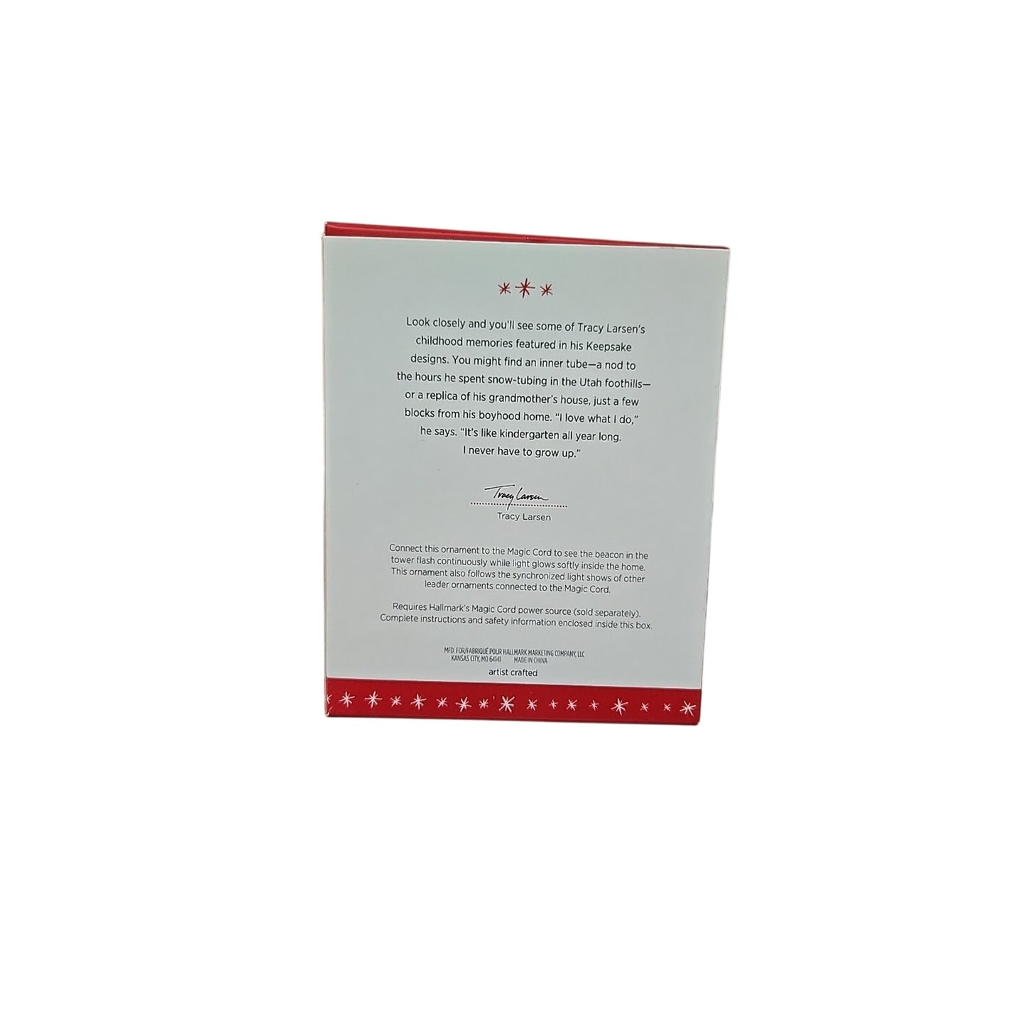 Hallmark Keepsake Holiday Lighthouse 2016 Ornament Magic Cord 5th In Series