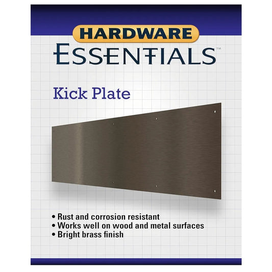 New Aluminum Kick Plate Antique Bronze Finish 8" x 34" by Hardware Essentials