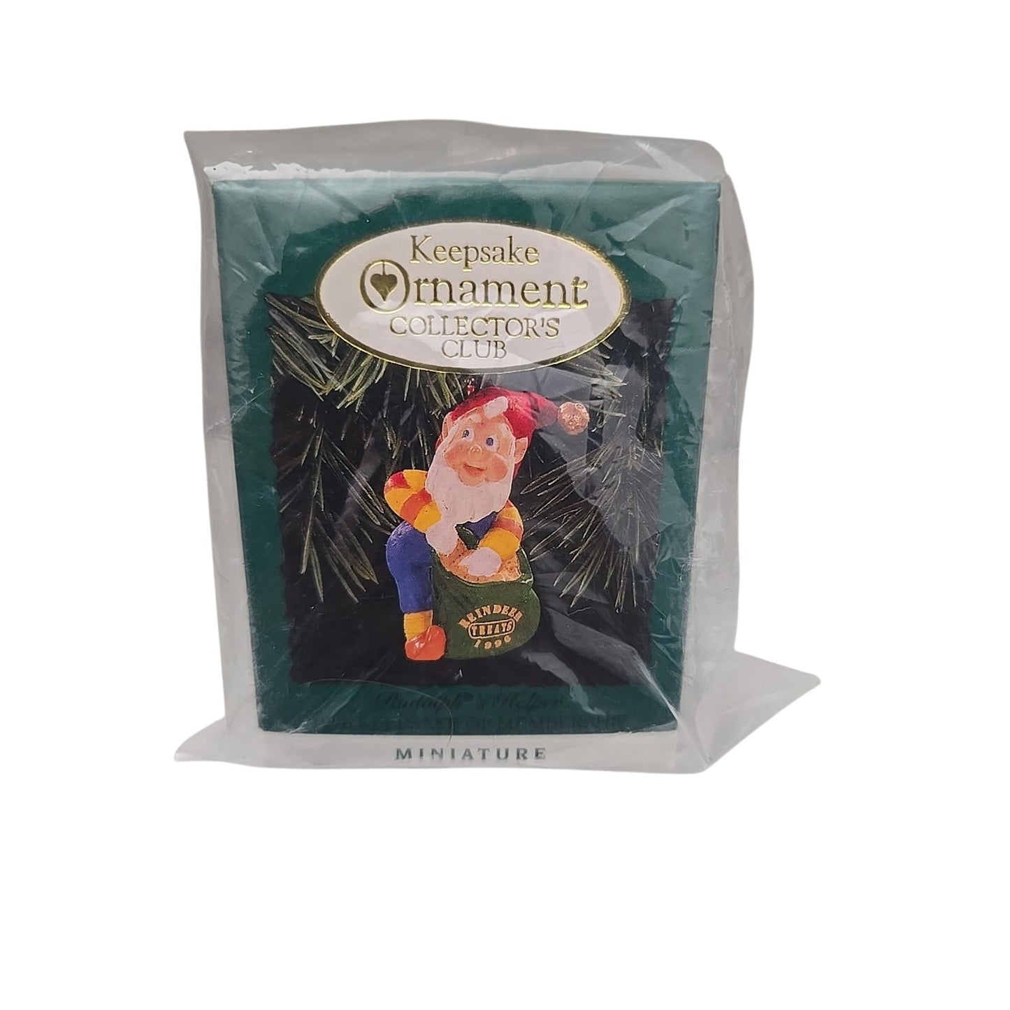 Vintage Hallmark Keepsake Collectors Club Ornaments circa 1996,1997 - lot of 4
