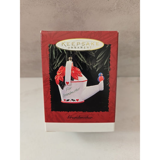 HALLMARK KEEPSAKE ORNAMENT FOR GRANDMOTHER - WATERING CAN - 1995