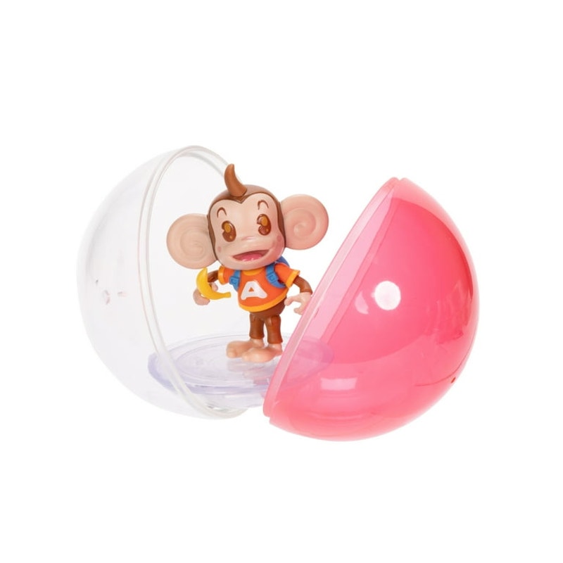 Sega Super Monkey Ball AiAi 4" Action Figure by JAKKS Pacific - 8 Points of Articulation - New