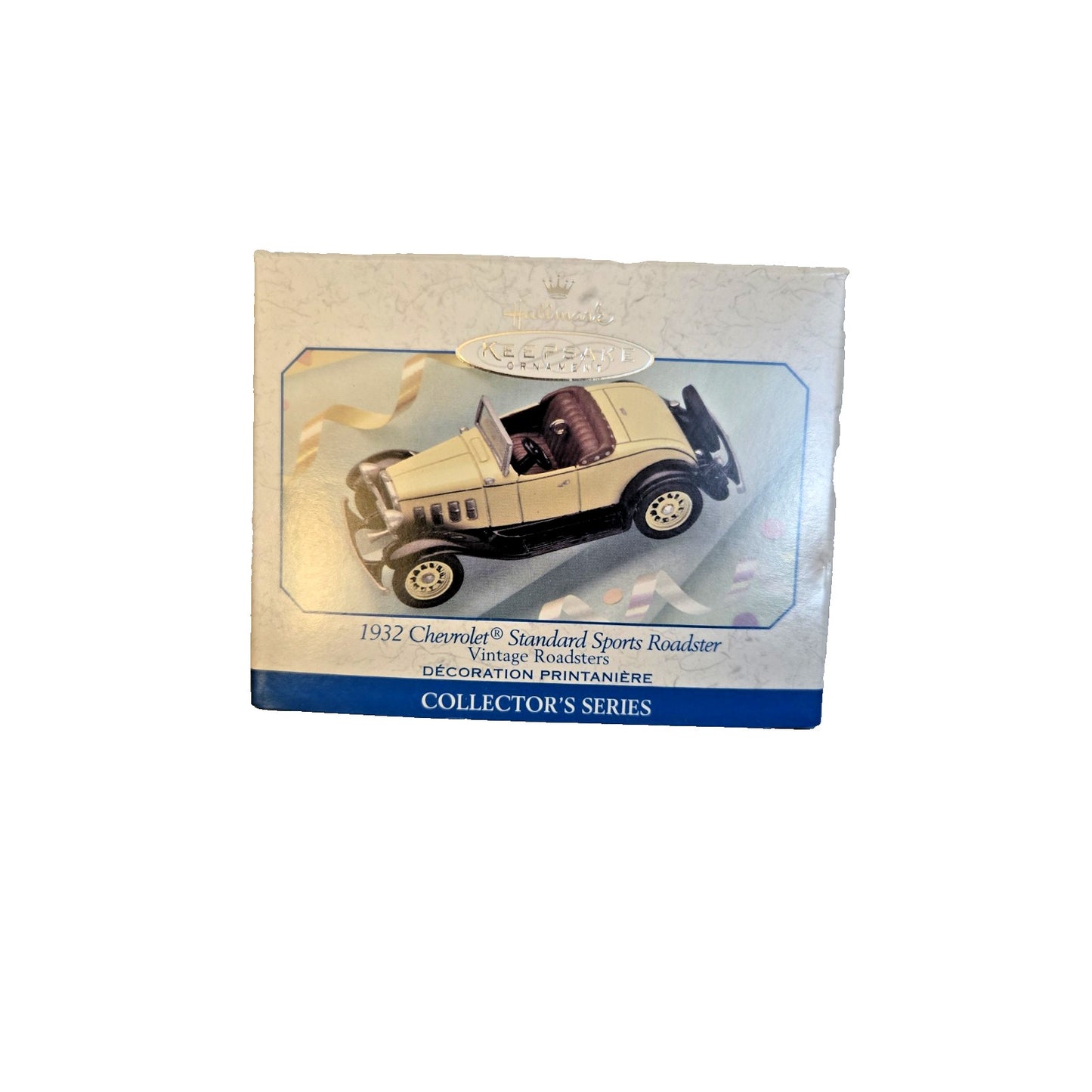 1932 CHEVY Standard Sports ROADSTER Hallmark 1999 Keepsake 2nd Vintage New