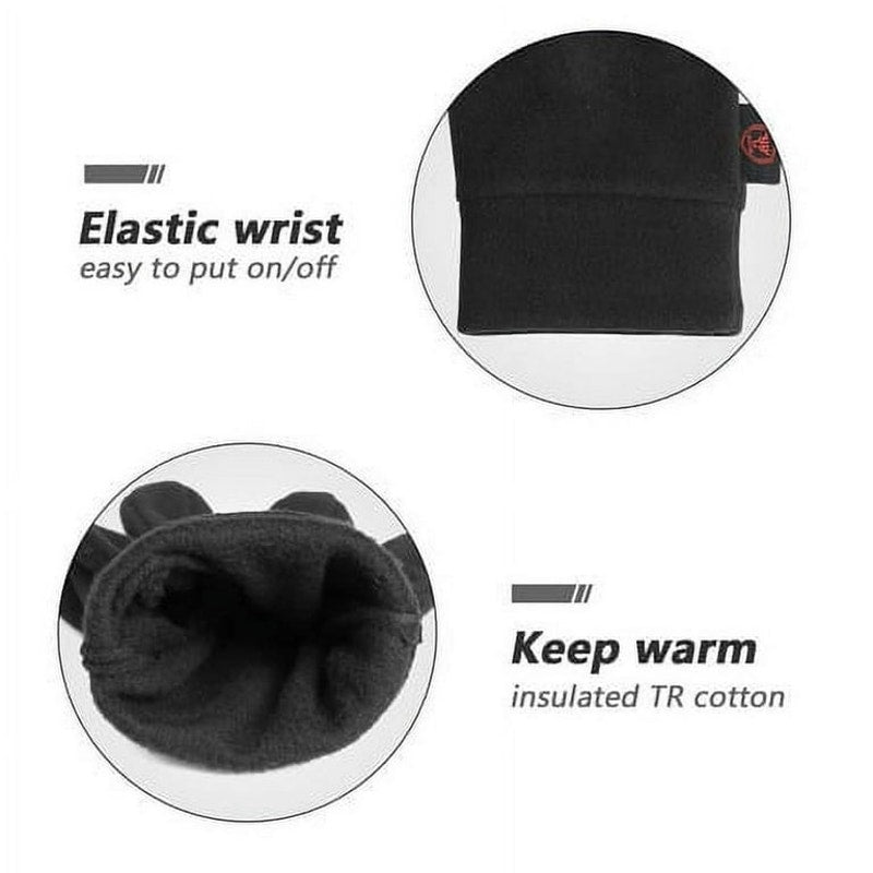 Mens & Womens Winter Gloves Polar Fleece Unisex Size Medium
