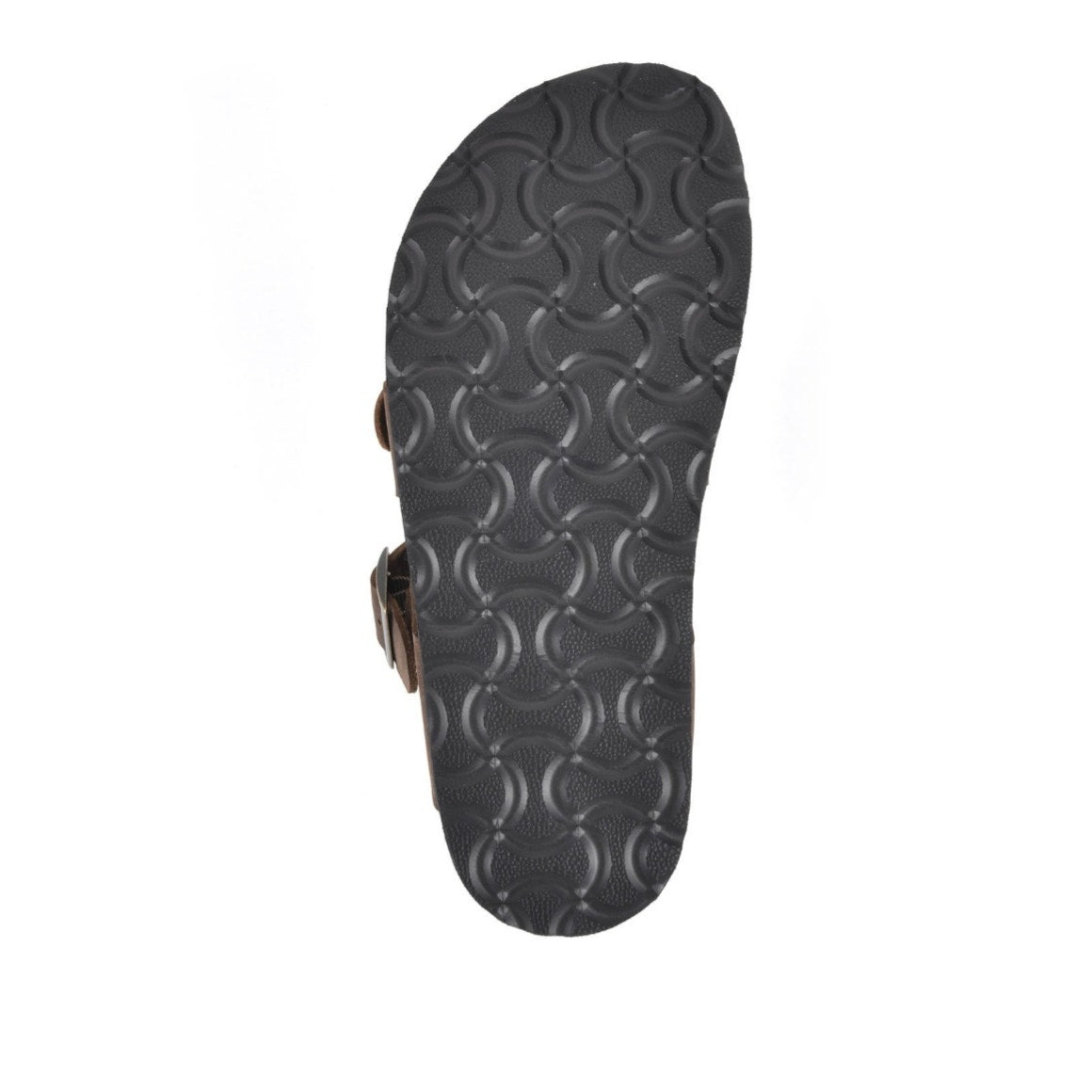 Mountain Sole Women's Black Leather Sandals Size 7