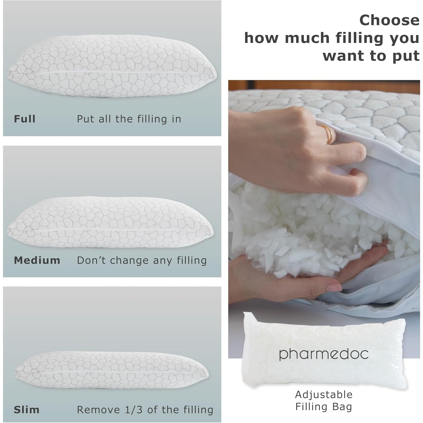 Memory Foam Pillow Queen