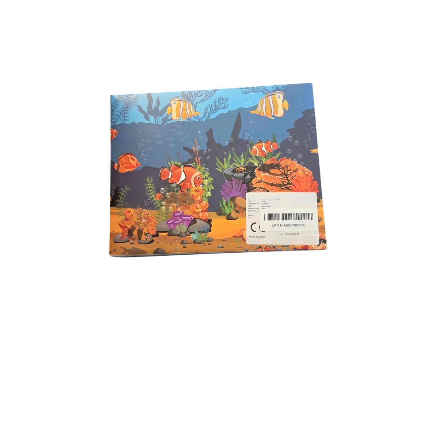 Ocean World Montessori Toys Baby & Toddler Sorting Fishing 20PCS Sensory Toy