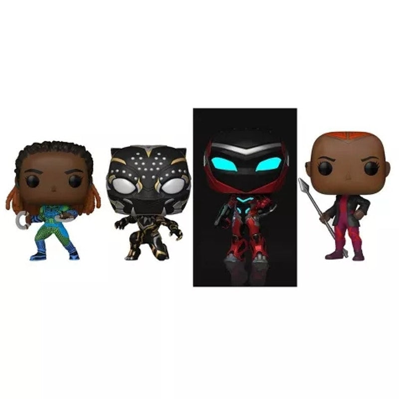 Funko POP! Marvel Black Panther: Wakanda Forever - 4pk (Target Exclusive)
