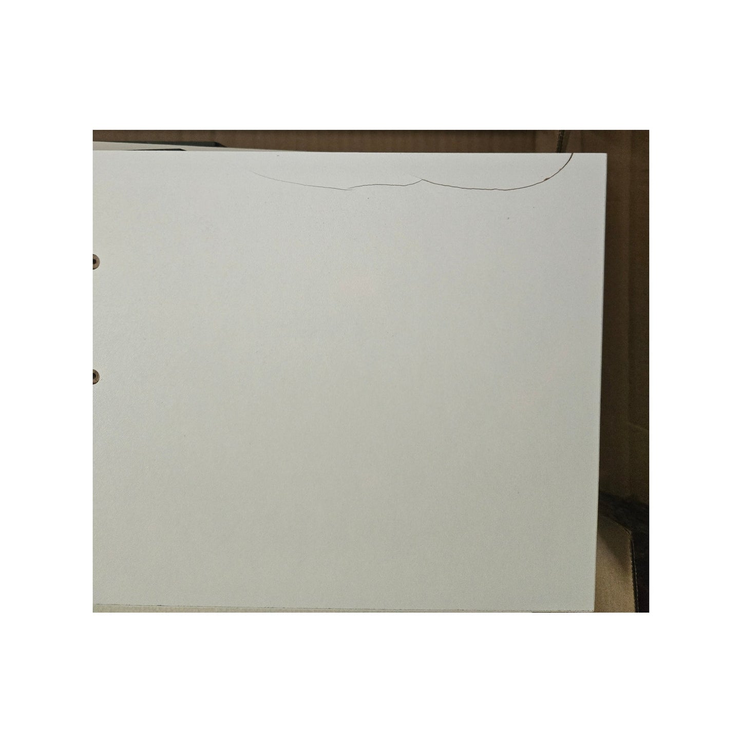 White Floating Wall Shelves Wood Shelf Set of 3 - 36" Wide