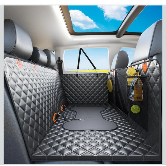 New Pet Rear Seat Cover Hard Bottom Backseat Extender For Full Size Truck SUV