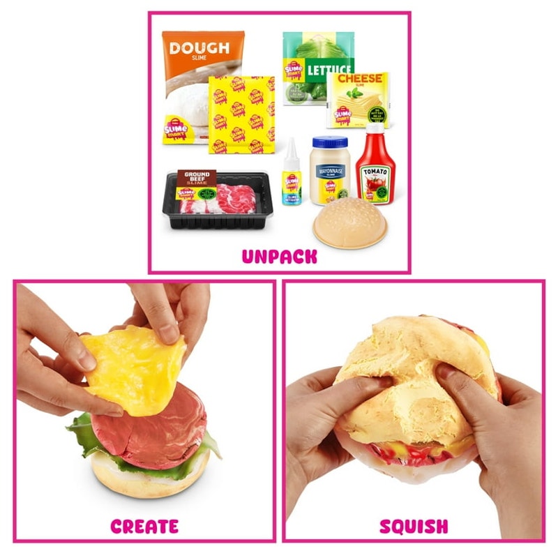 Zuru Slime Mart Make Your Own Realistic Slime Food Kit - DIY Sensory Play - New
