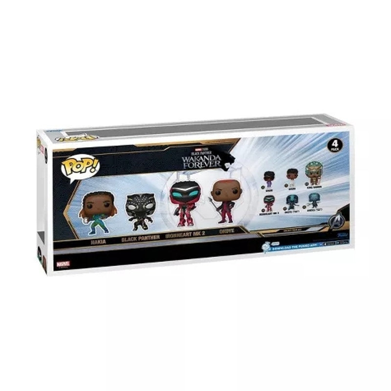 Funko POP! Marvel Black Panther: Wakanda Forever - 4pk (Target Exclusive)