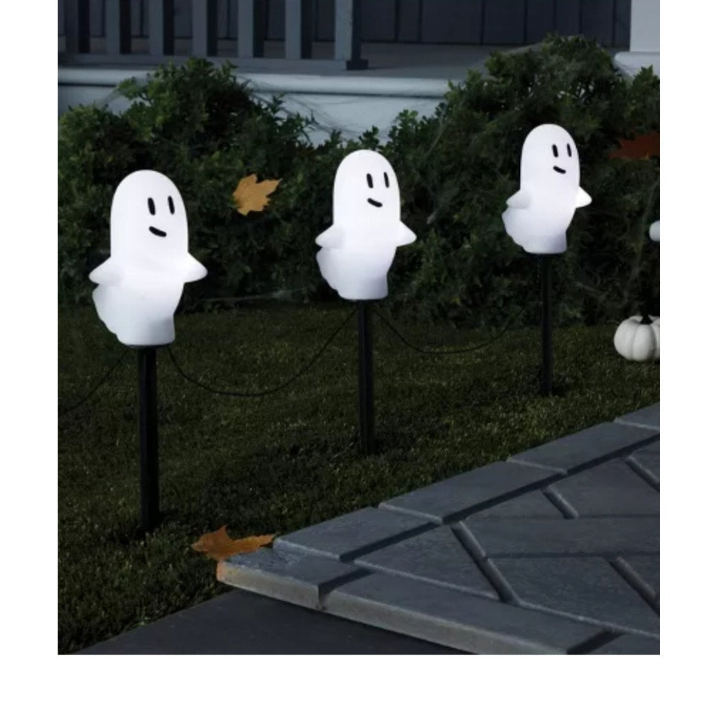 5ct LED Plastic Ghost pathway lights