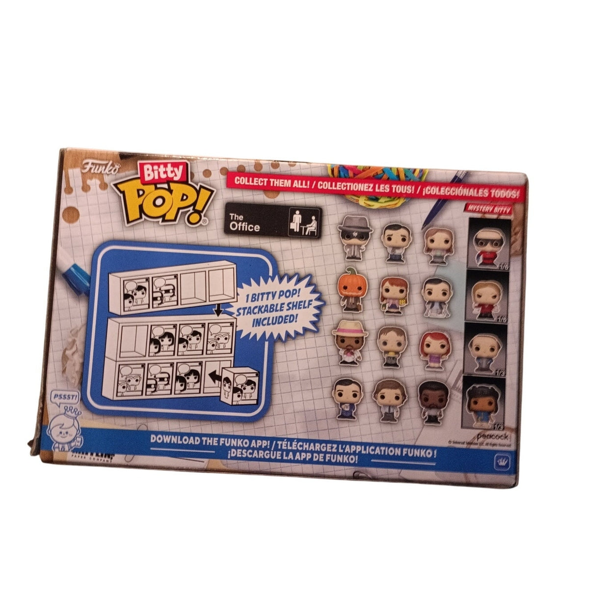 Funko Bitty Pop! The Office 4-Pack - Michael Scott - Mystery Mini Figures - 0.9" - New