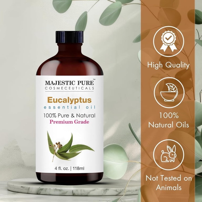 Eucalyptus Essential Oil100% pure 4 Fl Oz
