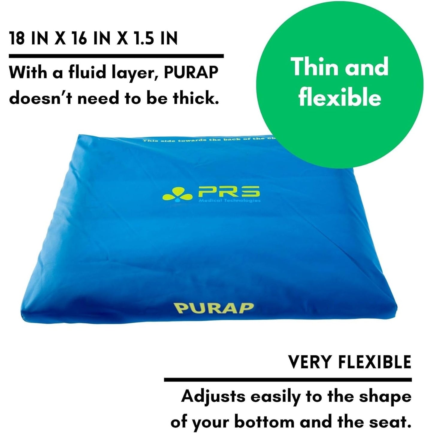 Cushion Patented Liquid Air Foam Layers
