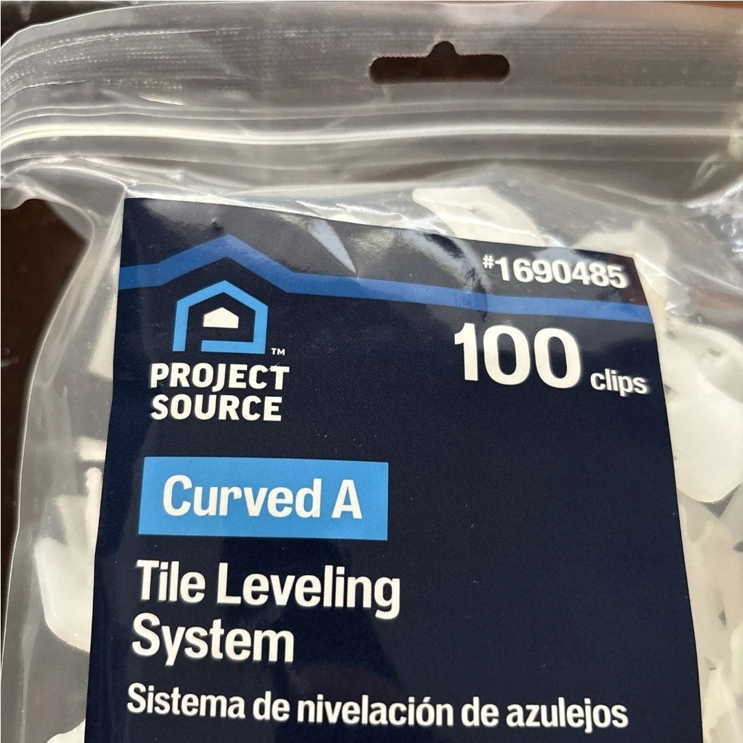 Project Source Curved A Floor Tile Leveling System Clips Part A 100-Pack 1690485
