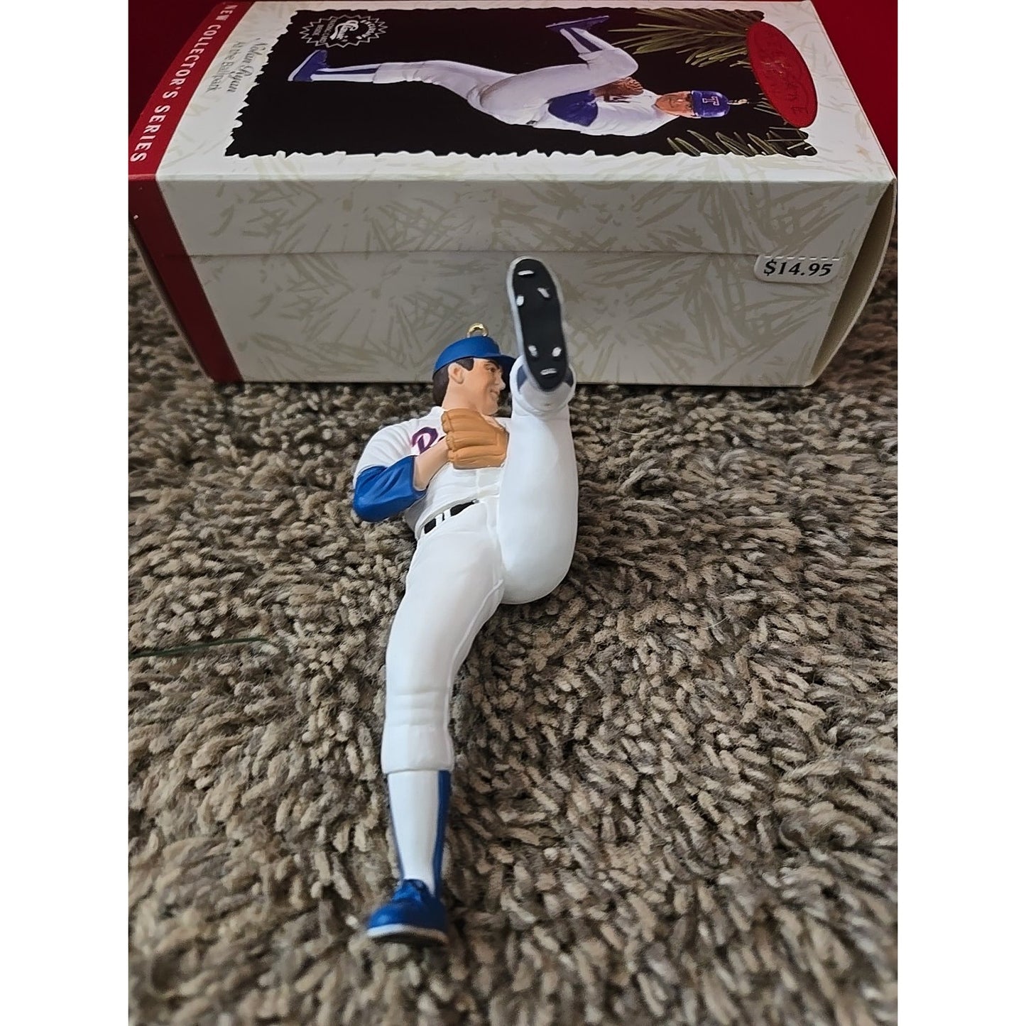 Christmas Tree Decoration Keepsake Ornament Nolan Ryan Hallmark 1996 new