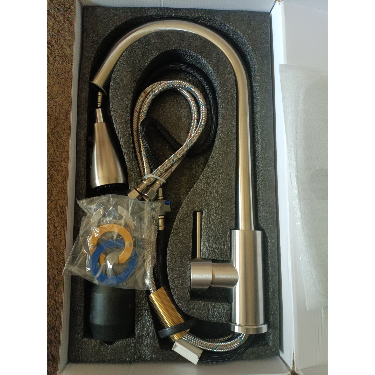 Stainless Pull down kitchen faucet