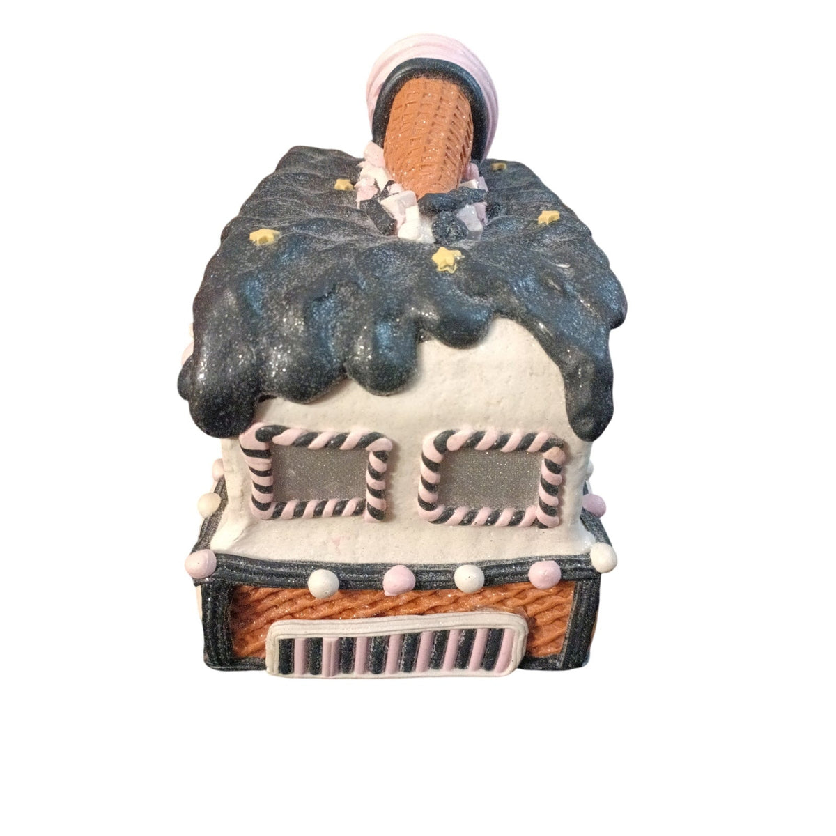 LED Halloween Gingerbread Ice Cream Truck Van Summerween Haunted Ghost