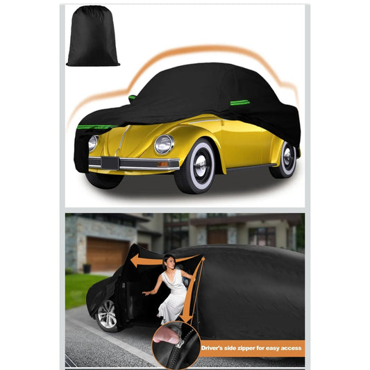 New All Weather 1960-1980 Volkswagen Beetle Bug Car Cover - Black