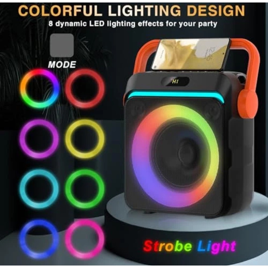 Karaoke Machine with 2 Wireless Microphones