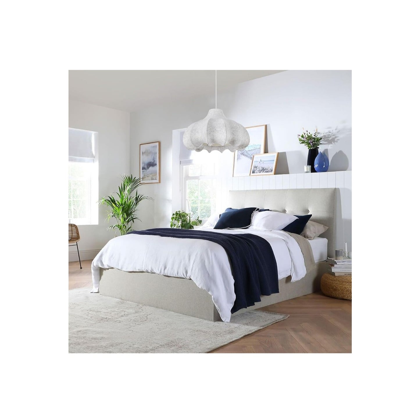 New Silk 15-inch Modern Pendant Light Fixture Unique