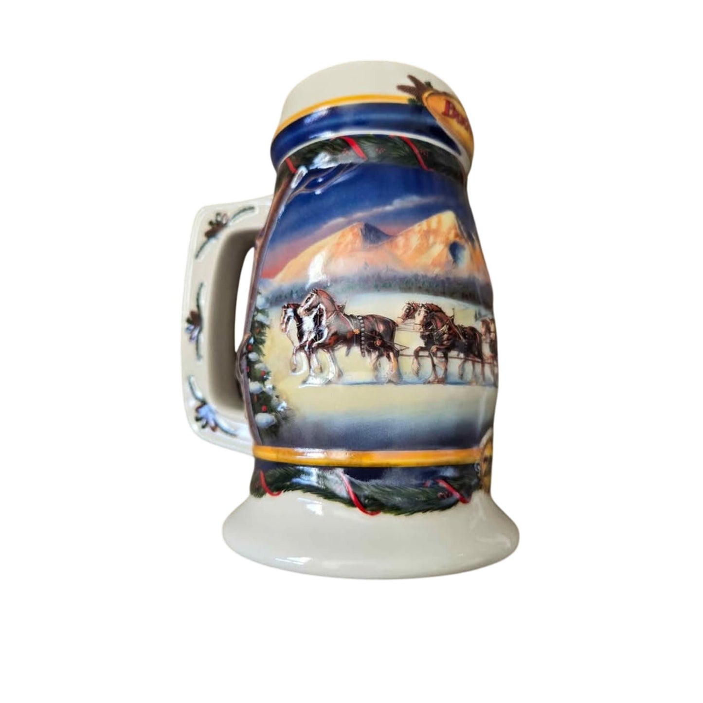Vintage Budweiser Stein new in box circa 2000 Collectible