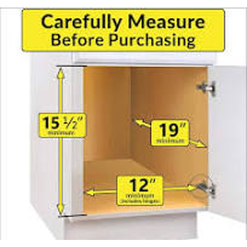 NEW Lynk Professional Slide Out Under Sink Cabinet Organizer Drawer 11.5"x 18"