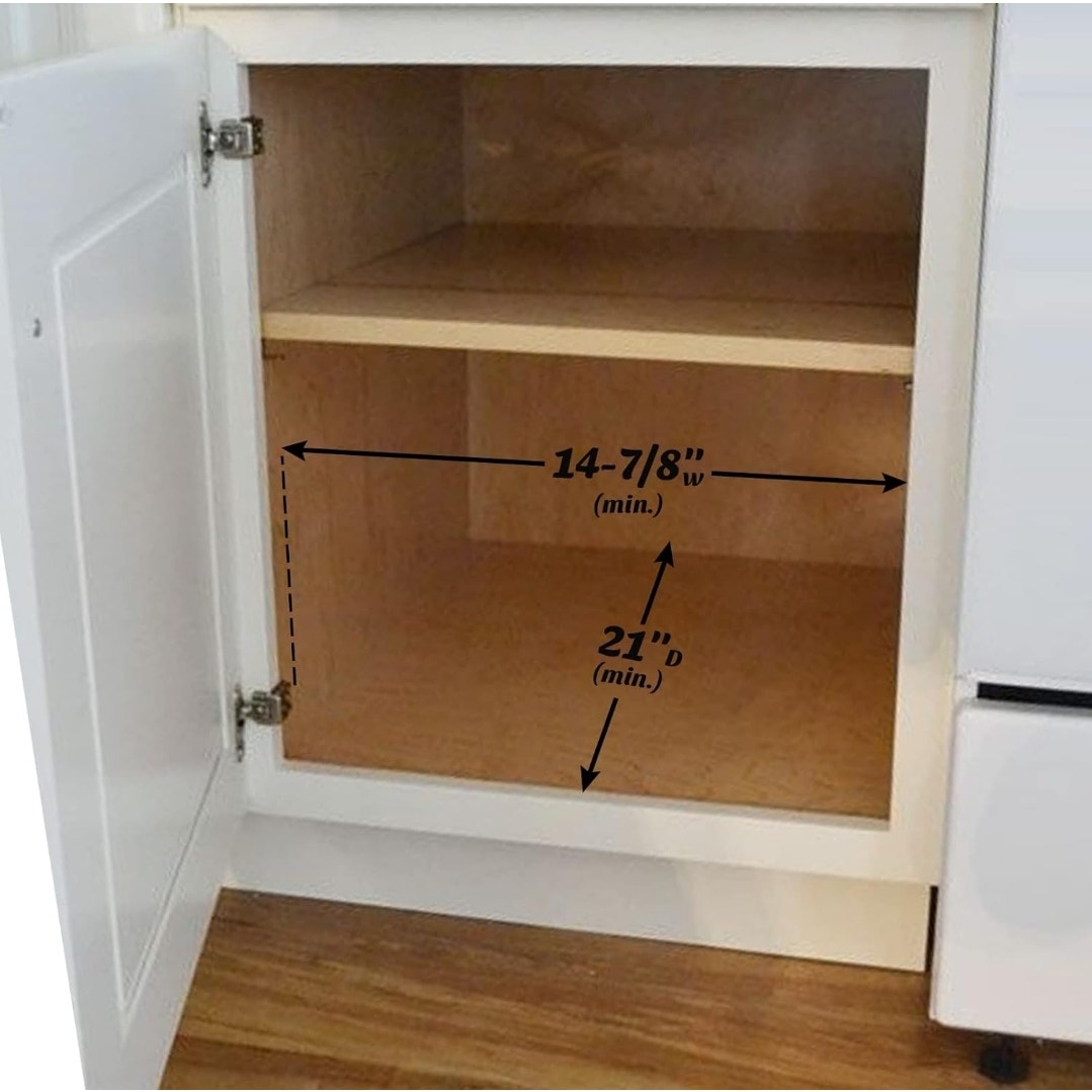 Fabsome Pull Out Bamboo Cabinet Drawer Organizer