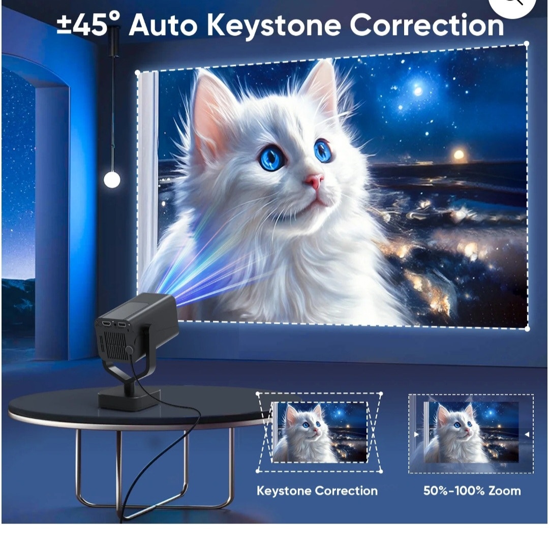 Portable 1080p Mini Projector