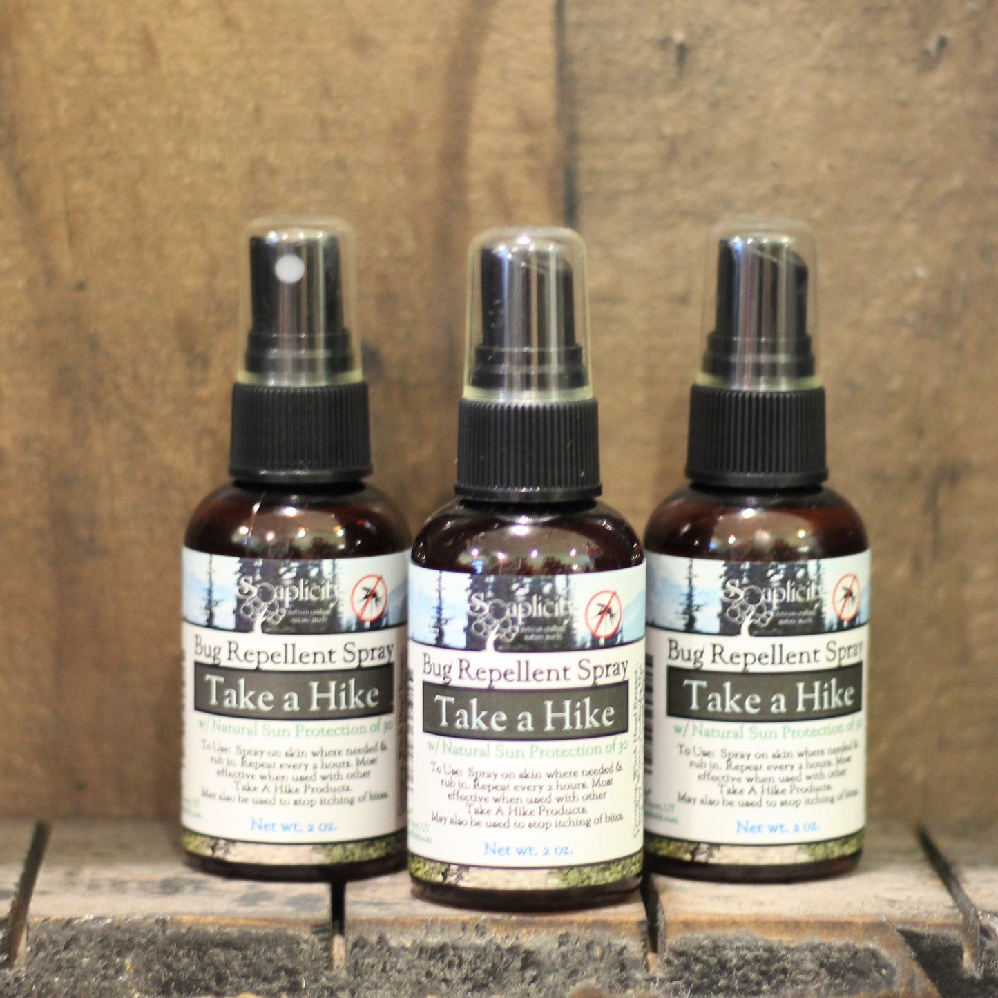 Take A HikeĀ® Natural Bug Repellent Spray with Andiroba Oil