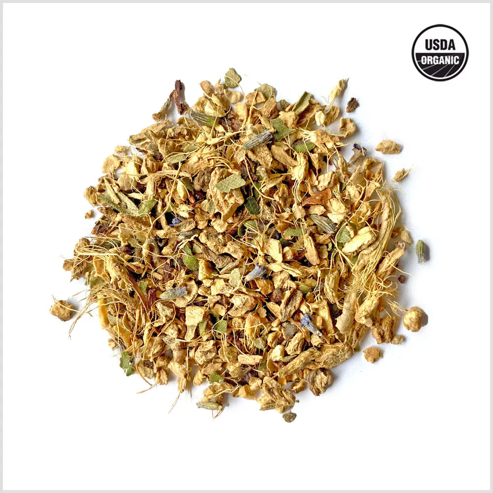 SMITH TEAMAKER - GINGER RISING HERBAL TEA BLEND NO. 79 (15 TEA BAGS, 1.48 OZ)