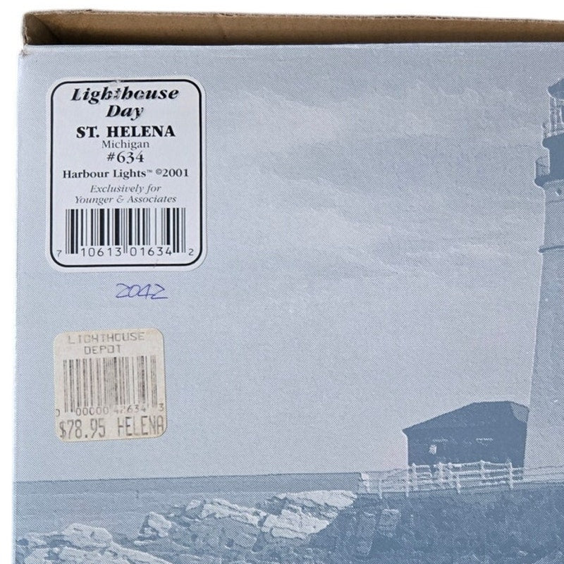 Harbour lights St. Helena Lighthouse Collectible #634 Limited Edition